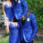 Sheath/Column V-neck Sparkly Sequin Backless Prom Dresses