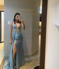 Sheath/Column V-neck Ruched Satin Prom Dresses With Beading