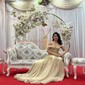 Ball Gown Off-the-shoulder Glitter Tulle Prom Dresses With Appliques