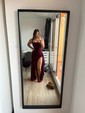 Elegant Black Stretch Crepe Bodycon Ruffle Prom Dresses