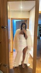 Elegant Black Stretch Crepe Bodycon Ruffle Prom Dresses