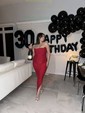 Elegant Black Jersey Bodycon Ruched Split Prom Dresses