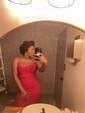 Elegant Black Jersey Bodycon Ruched Split Prom Dresses