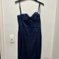 Modest Sheath/Column Satin Sweetheart Split Prom Dresses