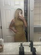 Glitter Sheath/Column One Shoulder Cut Out Ruffle Prom Dresses