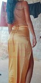 Petite Sheath/Column Satin V-neck Lace-Up Split Prom Dresses