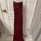Sheath/Column Square Neck Sparkly Sequin Prom Dresses