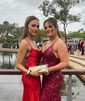 Mermaid V-neck Sparkly Sequin Prom Dresses