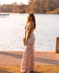 Mermaid V-neck Sparkly Sequin Prom Dresses