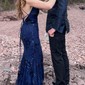Mermaid V-neck Sparkly Sequin Prom Dresses