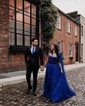 Ball Gown Sweetheart Tulle Prom Dresses With Ruched