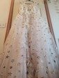 Ball Gown V-neck Tulle Prom Dresses With Star