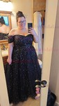 Ball Gown Off-the-shoulder Tulle Prom Dresses With Ruched