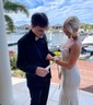 Black Sheath/Column Cowl Neck Glitter Prom Dresses