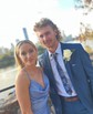 Black Sheath/Column Cowl Neck Glitter Prom Dresses