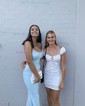 Mermaid Strapless Glitter Prom Dresses