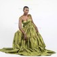 Ball Gown Sweetheart Satin Prom Dresses With Ruched
