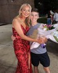 Mermaid V-neck Sparkly Sequin Prom Dresses