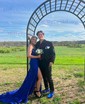 Sheath/Column Strapless Lace Corset Prom Dresses With Ruched