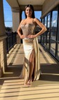 Mermaid Sweetheart Satin Corset Prom Dresses With Appliques