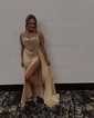 Mermaid Sweetheart Satin Corset Prom Dresses With Appliques