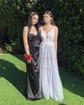 Sheath/Column Sweetheart Satin Corset Prom Dresses With Ruched