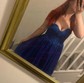 Ball Gown Sweetheart Tulle Corset Prom Dresses With Appliques