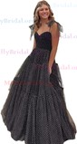 Ball Gown/Princess Sweetheart Tulle Sweep Train Prom Dresses