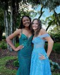 Ball Gown/Princess Sweetheart Tulle Sweep Train Prom Dresses With Appliques Lace