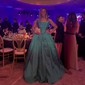 Ball Gown Strapless Satin Corset Prom Dresses With Ruched