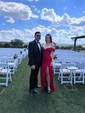 Fitted Ruched Satin Prom Dresses with Slit