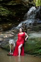 Mermaid Off-the-shoulder Ruched Satin Prom Dresses
