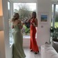 Strapless Ruched Satin Corset Prom Dresses