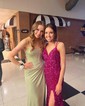 Strapless Ruched Satin Corset Prom Dresses