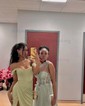 Strapless Ruched Satin Corset Prom Dresses