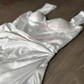 Off-the-shoulder Ruched Satin Prom Dresses