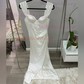 Off-the-shoulder Ruched Satin Prom Dresses