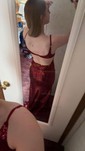 Sheath/Column V-neck Sparkly Sequin Backless Prom Dresses