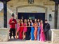 Mermaid V-neck Sparkly Sequin Backless Prom Dresses