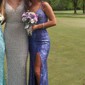 Mermaid V-neck Sparkly Sequin Prom Dresses