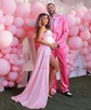 Sheath/Column Cowl Neck Satin Prom Dresses With Ruched