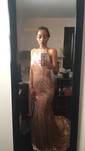 Mermaid Halter Backless Sparkly Sequin Prom Dresses