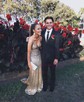 Red Mermaid V-neck Sparkly Sequin Prom Dresses