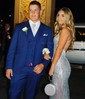 Mermaid V-neck Sparkly Sequin Prom Dresses With Beading