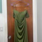 Sheath/Column Off-the-shoulder Stretch Crepe Prom Dresses With Ruched