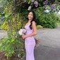 Sheath/Column Cowl Neck Floor-length Satin Prom Dresses