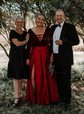 Ball Gown V-neck Velvet Satin Prom Dresses With Long Sleeves