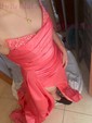 Sheath/Column Strapless Satin Prom Dresses With Ruched