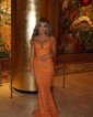 Mermaid V-neck Sparkly Sequin Prom Dresses