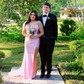 Sheath/Column Sweetheart Satin Prom Dresses With Beading